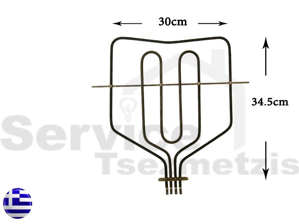 Gallery image 1 of ΑΝΤΙΣΤΑΣΗ ΚΟΥΖΙΝΑΣ ΑΝΩ SILTAL 1100+1500W