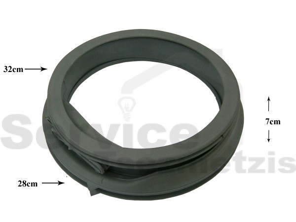 Gallery image 1 of ΛΑΣΤΙΧΟ ΠΟΡΤΑΣ ΠΛΥΝΤΗΡΙΟY ΡΟΥΧΩΝ ZANUSSI - REX - ELECTROLUX ΜΕ ΣΩΛΗΝΑΚI 1242635009