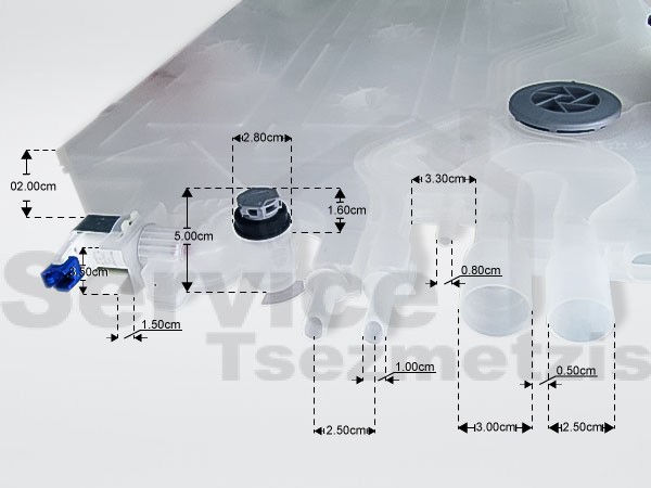 Gallery image 2 of ΛΑΒΥΡΙΝΘΟΣ ΠΛΥΝΤΗΡΙΟΥ ΠΙΑΤΩΝ BOSCH SIEMENS 00772437