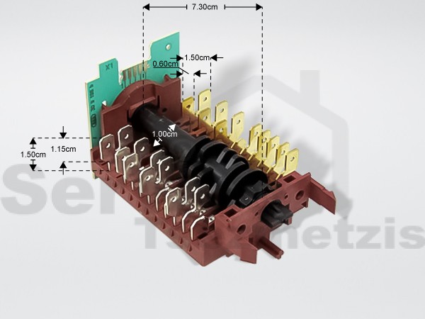 Gallery image 1 of ΔΙΑΚΟΠΤΗΣ ΕΠΙΛΟΓΗΣ ΦΟΥΡΝΟΥ SIEMENS 10004395