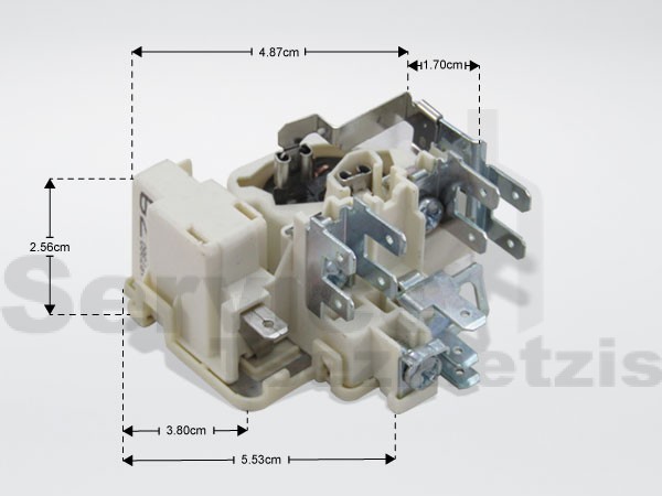 Gallery image 1 of ΡΕΛΕ ΨΥΓΕΙΟΥ ΜΕ ΘΕΡΜΙΚΟ AEG WHIRLPOOL 2425610199