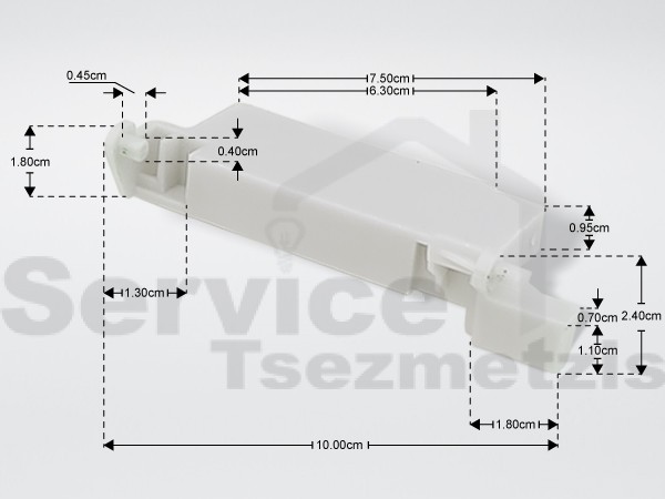 Gallery image 1 of ΚΛΕΙΣΤΡΟ ΠΟΡΤΑΣ ΦΟΥΡΝΟΥ ΜΙΚΡΟΚΥΜΑΤΩΝ SAMSUNG DE66-00226A