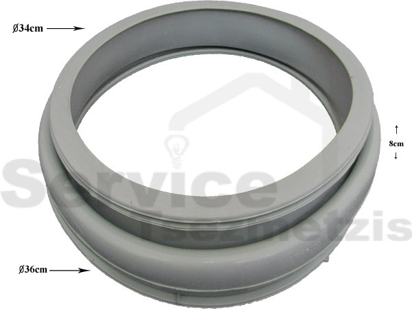 Gallery image 1 of ΛΑΣΤΙΧΟ ΠΟΡΤΑΣ ΠΛΥΝΤΗΡΙΟΥ ΡΟΥΧΩΝ ARISTON INDESIT 110326 482000028460