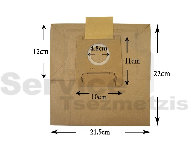 Gallery image 1 of ΣΑΚΟΥΛΑ ΣΚΟΥΠΑΣ SIEMENS BOSCH TYPE D/E/F SET 5 ΤΕΜ + 2 ΦΙΛΤΡΑ