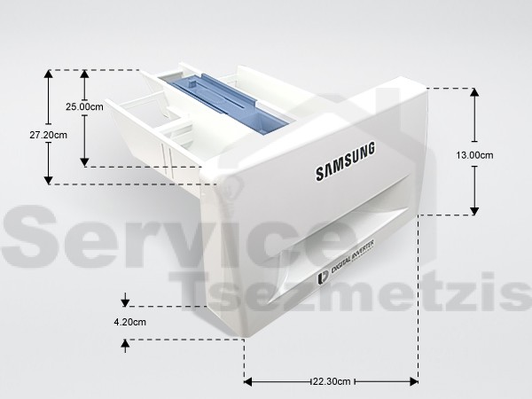 Gallery image 1 of ΣΑΠΟΥΝΟΘΗΚΗ ΠΛΥΝΤΗΡΙΟΥ ΡΟΥΧΩΝ  SAMSUNG DC97-17310A