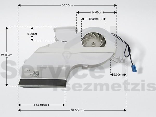 Gallery image 1 of ΑΝΕΜΙΣΤΗΡΑΣ ΚΑΤΑΨΥΞΗΣ ΨΥΓΕΙΟΥ BΟSCH SIEMENS 220V 11002869