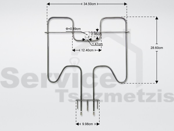Gallery image 1 of ΑΝΤΗΣΤΑΣΗ ΚΟΥΖΙΝΑΣ ΑΝΩ WHIRLPOOL 481010836643