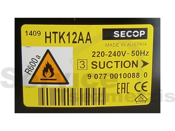 Gallery image 2 of ΜΟΤΕΡ ΨΥΓΕΙΟY SECOP R600 1/5 11,20CC HTK12AA