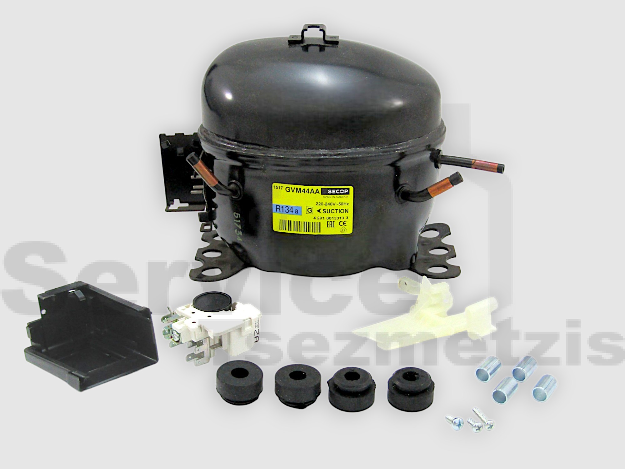 Gallery image 1 of ΜΟΤΕΡ ΨΥΓΕΙΟΥ SECOP GVM44AA 1/8 R134 4.38CC