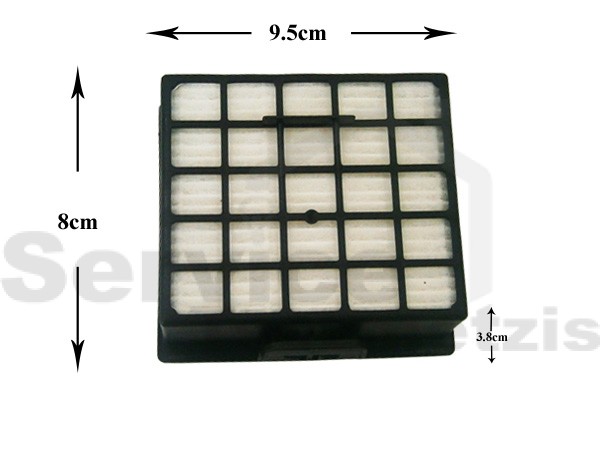 Gallery image 1 of ΦΙΛΤΡΟ ΣΚΟΥΠΑΣ HEPA BOSCH SIEMENS SYNCHROPOWER 00578731