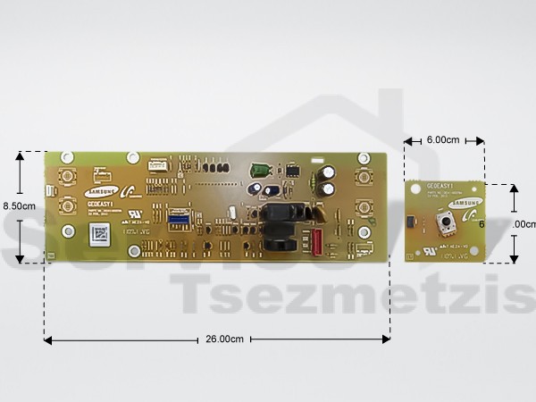 Gallery image 1 of ΠΛΑΚΕΤΑ ΠΛΥΝΤΗΡΙΟΥ ΡΟΥΧΩΝ SAMSUNG DE92-02875B