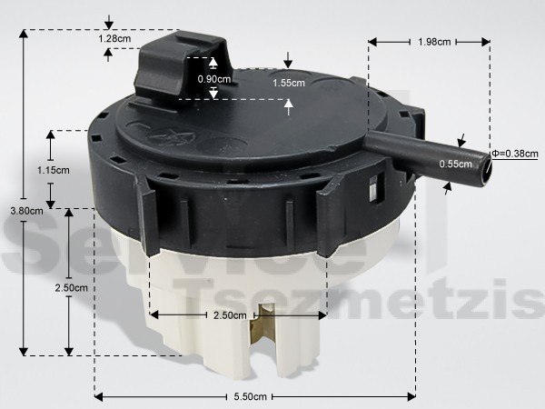 Gallery image 1 of ΠΡΕΣΟΣΤΑΤΗΣ ΠΛΥΝΤΗΡΙΟΥ ΠΙΑΤΩΝ SMEG 816210333