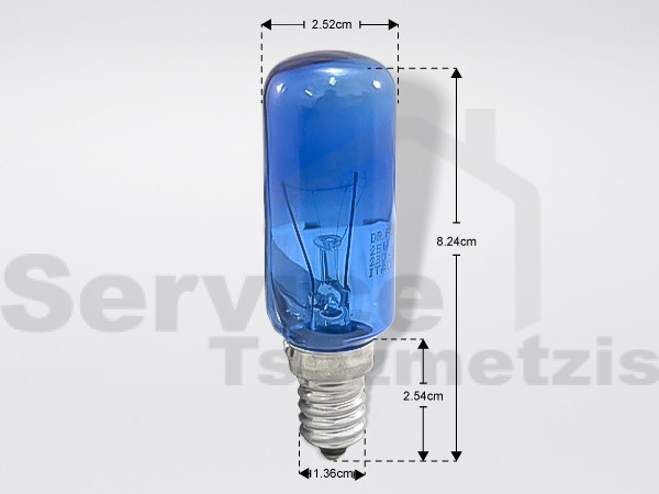 Gallery image 1 of ΛΥΧΝΙΑ ΨΥΓΕΙΟΥ 25W 220V E14 ΜΠΛΕ SIEMENS 00612235