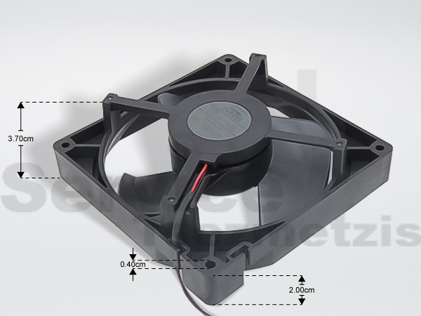 Gallery image 2 of ΑΝΕΜΙΣΤΗΡΑΣ ΨΥΓΕΙΟΥ ARISTON INDESIT 12V 0.13A