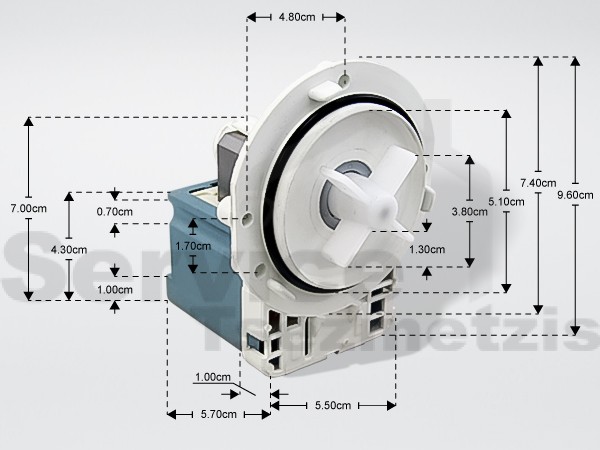 Gallery image 1 of ΑΝΤΛΙΑ ΜΑΓΝΗΤΙΚΗ ΒΙΔΩΤΗ ΓΕΝΙΚΗΣ ΧΡΗΣΗΣ 40W BNP