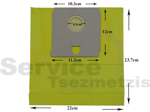 Gallery image 1 of ΣΑΚΟΥΛΑ ΣΚΟΥΠΑΣ ELECTROLUX EXCELSIOR ELITE 1600 SET 5 ΤΕΜ + 2 ΦΙΛΤΡΑ