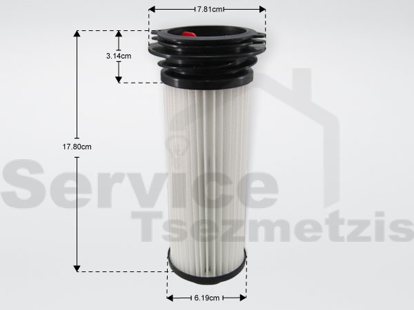 Gallery image 1 of ΦΙΛΤΡΟ ΣΚΟΥΠΑΣ HEPA SIEMENS 12015942