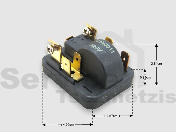 Gallery image 1 of ΡΕΛΕ ΨΥΓΕΙΟY DANFOSS 103N0011 1/4HP
