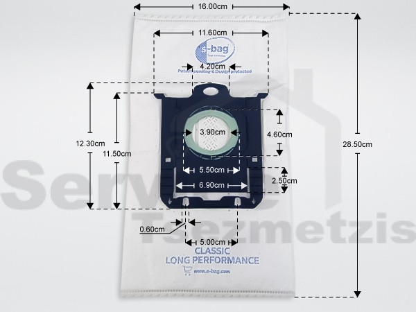 Gallery image 2 of ΓΝΗΣΙΑ ΣΑΚΟΥΛΑ ΣΚΟΥΠΑΣ ELECTROLUX LONG PERFORMANCE GR201S