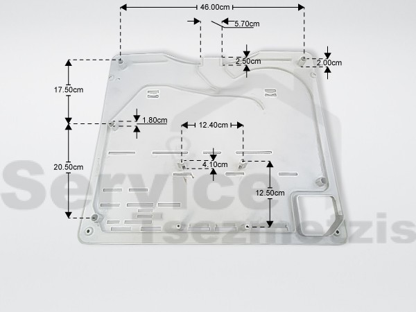 Gallery image 2 of ΚΑΛΥMΜΑ EVAPORATOR WHIRLPOOL 480132100525