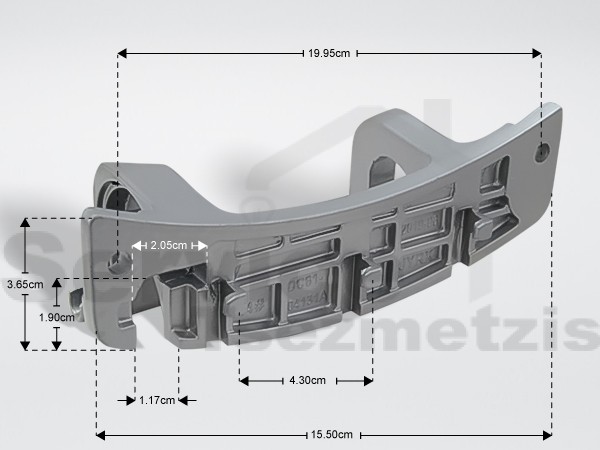 Gallery image 1 of ΜΕΝΤΕΣΕΣ ΠΛΥΝΤΗΡΙΟΥ ΡΟΥΧΩΝ  SAMSUNG DC61-04131Α