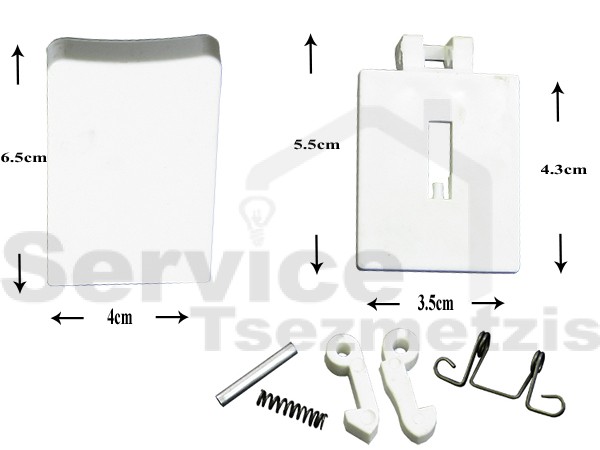 Gallery image 1 of ΚΛΕΙΣΤΡΟ ΠΛΥΝΤΗΡΙΟΥ ΡΟΥΧΩΝ ΛΕΥΚΟ WHIRLPOOL 481949869162