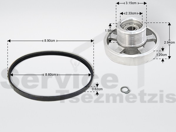 Gallery image 1 of ΤΡΟΧΑΛΙΑ ΣΤΕΓΝΩΤΗΡΙΟΥ BEKO 492204404