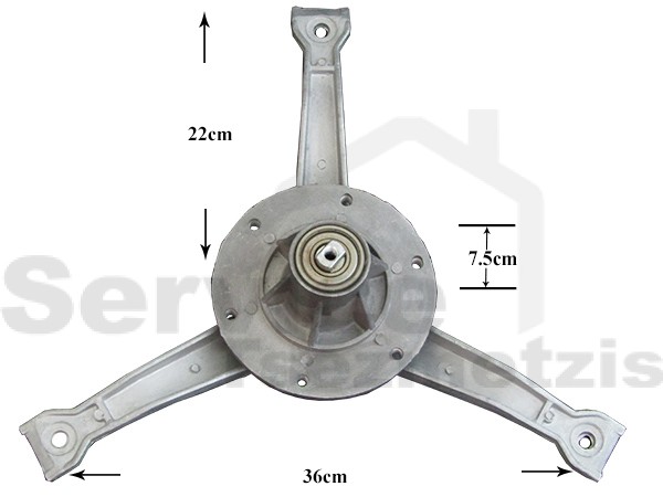 Gallery image 1 of ΑΞΟΝΑΣ ΠΛΥΝΤΗΡΙΟY ΡΟΥΧΩΝ INDESIT 6204-6205 SERIE 2000