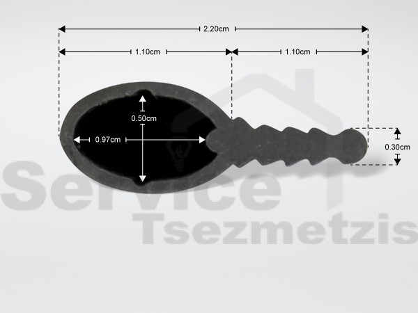 Gallery image 2 of ΦΛΑΝΤΖA ΠΟΡΤΑΣ ΚΑΤΩ ΠΛΥΝΤΗΡΙΟY ΠΙΑΤΩΝ WHIRLPOOL C00313059