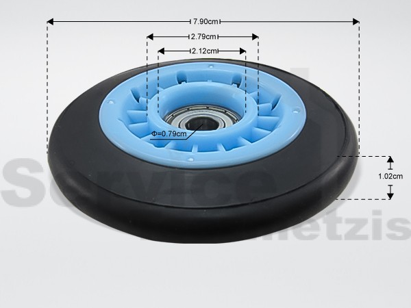 Gallery image 1 of ΚΥΛΙΝΔΡΟΣ ΟΛΙΣΘΗΣΗΣ ΤΥΜΠΑΝΟΥ SAMSUNG DC97-15768A