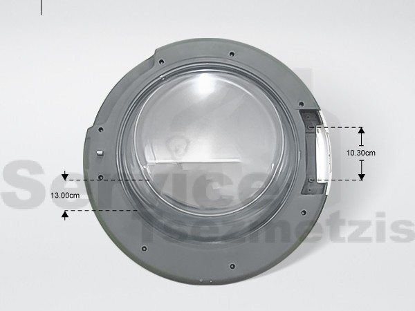 Gallery image 2 of ΠΟΡΤΑ ΠΛΥΝΤΗΡΙΟΥ ΡΟΥΧΩΝ WHIRLPOOL C00521846
