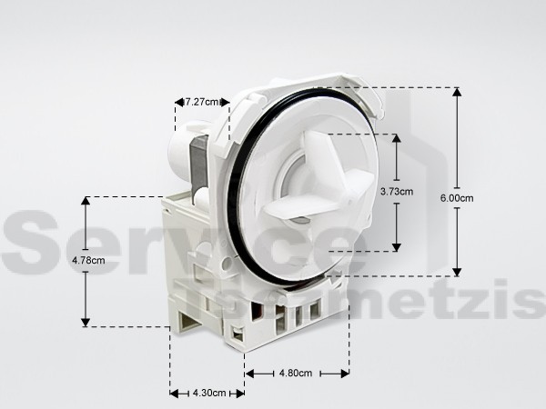 Gallery image 1 of ΑΝΤΛΙΑ ΠΛΥΝΤΗΡΙΟY ΡΟΥΧΩΝ AEG ORIGINAL 3 ΚΟΥΜΠΩΜΑΤΑ ΦΙΣΕΣ ΚΑΤΩ 3792418018