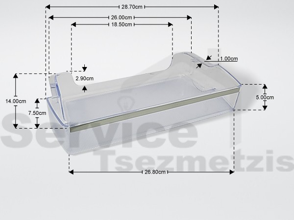 Gallery image 1 of ΜΠΟΥΚΑΛΟΘΗΚΗ ΨΥΓΕΙΟΥ SAMSUNG DA63-07162B