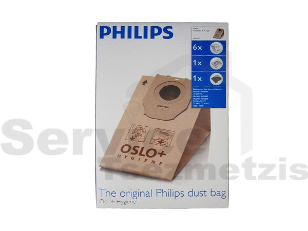 Gallery image 1 of ΣΑΚΟΥΛΑ ΣΚΟΥΠΑΣ PHILIPS OSLO SET 6 ΤΕΜ + 2 ΦΙΛΤΡΑ