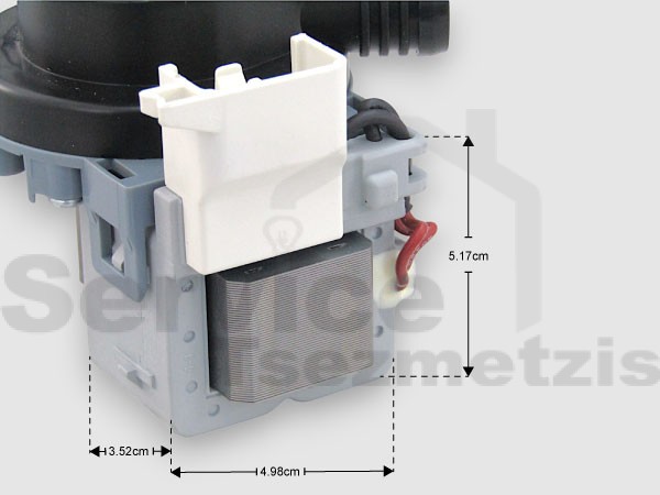 Gallery image 2 of ΑΝΤΛΙΑ ΠΛΥΝΤΗΡΙΟΥ ΡΟΥΧΩΝ ΜΕ ΦΙΣΑ WHIRLPOOL IGNIS BAUKNECHT 35W 220V 481010584942