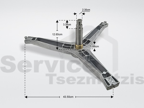 Gallery image 1 of ΑΞΟΝΑΣ ΠΛΥΝΤΗΡΙΟΥ ΡΟΥΧΩΝ SAMSUNG DC97-14369D