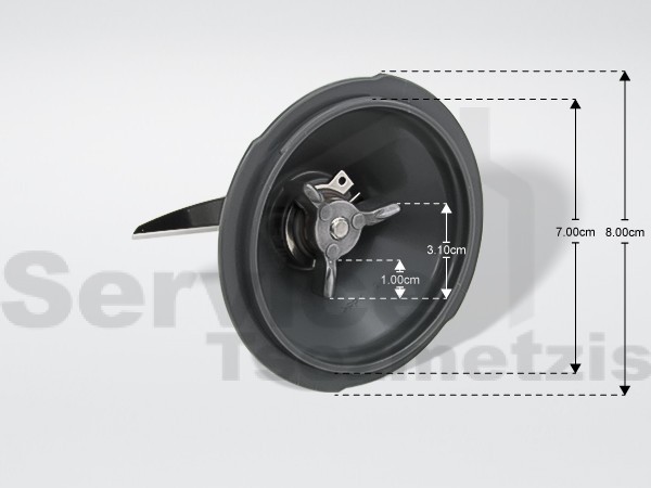 Gallery image 2 of ΜΑΧΑΙΡΙ ΚΑΝΑΤΑΣ ΜΠΛΕΝΤΕΡ KENWOOD KW710730