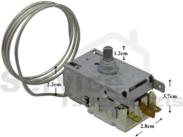 Gallery image 1 of ΘΕΡΜΟΣΤΑΤHΣ ΨΥΓΕΙΟY RANCO BRANDT K59L1919 3 ΕΠΑΦΩΝ 93X2644