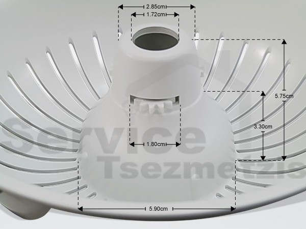 Gallery image 2 of ΚΩΝΟΣ ΚΑΙ ΣΙΤΑ ΛΕΜΟΝΟΣΤΥΦΤΗ KENWOOD KW706989