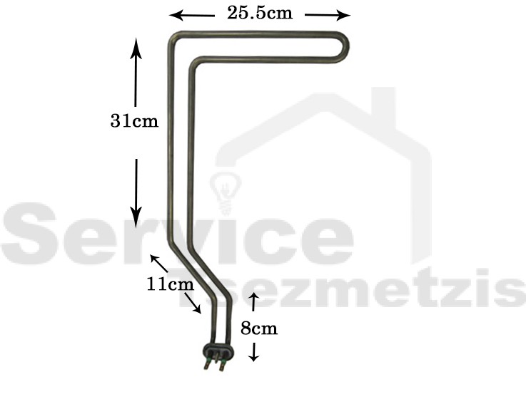 Gallery image 1 of ΑΝΤΙΣΤΑΣΗ ΠΛΥΝΤΗΡΙΟY ΠΙΑΤΩΝ ZANUSSI 2100W 50228220005