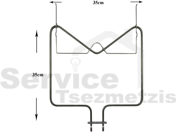 Gallery image 1 of ΑΝΤΙΣΤΑΣΗ ΚΟΥΖΙΝΑΣ ΚΑΤΩ ΜΕΡΟΣ WHIRLPOOL 230V 1150W 488000857528