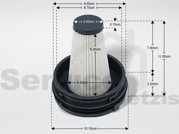 Gallery image 2 of ΦΙΛΤΡΟ ΣΚΟΥΠΑΣ HOOVER S117 35601338