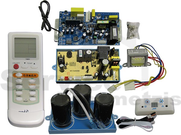Gallery image 1 of ΠΛΑΚΕΤΑ ΚΛΙΜΑΤΙΣΤΙΚΟΥ INVERTER (ΕΞΩΤ.ΑΝΕΜ.DC&AC) QD82U+