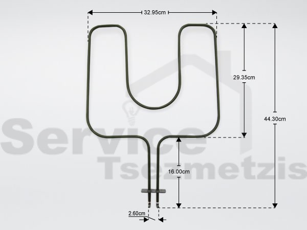 Gallery image 1 of ΑΝΤΙΣΤΑΣΗ ΚΟΥΖΙΝΑΣ ΚΑΤΩ ΜΕΡΟΣ SAMSUNG 1100W DG47-00007A