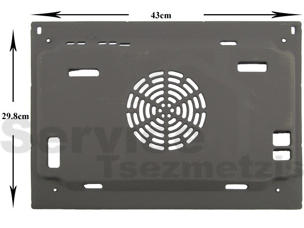 Gallery image 2 of ΠΛΑΤΗ ΚΟΥΖΙΝΑΣ SIEMENS BOSCH PITSOS 43Χ30CM 11025126
