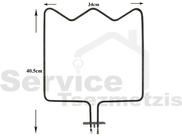 Gallery image 1 of ΑΝΤΙΣΤΑΣΗ ΚΟΥΖΙΝΑΣ CONTI KΑΤΩ 1400W/230V