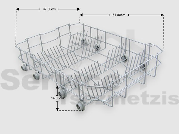 Gallery image 1 of ΓΝΗΣΙΟ ΚΑΛΑΘΙ ΚΑΤΩ ΠΛΥΝΤΗΡΙΟΥ ΠΙΑΤΩΝ BOSCH SIEMENS WHIRLPOOL C00535758
