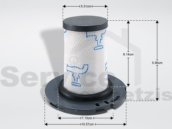 Gallery image 2 of ΦΙΛΤΡΟ ΣΚΟΥΠΑΣ X-FORCE ROWENTA ZR009007