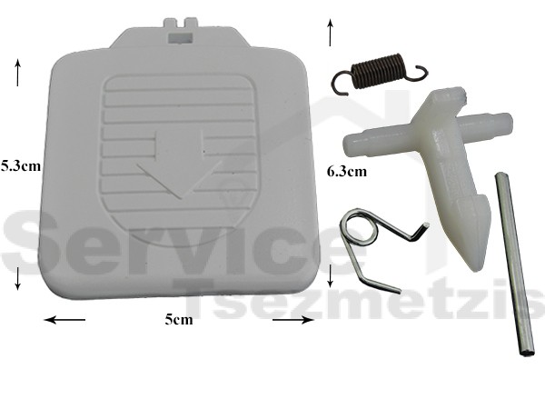 Gallery image 1 of ΚΛΕΙΣΤΡΟ ΠΛΥΝΤΗΡΙΟΥ ΡΟΥΧΩΝ BALAY SIEMENS BOSCH ΛΕΥΚΟ 00058691
