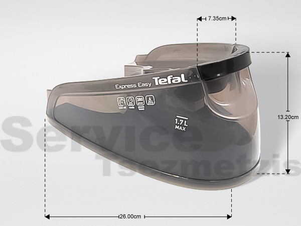 Gallery image 1 of ΔΟΧΕΙΟ ΝΕΡΟΥ ΑΤΜΟΣΥΣΤΗΜΑΤΟΣ TEFAL SS-9100042019